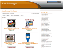 Tablet Screenshot of 1a-standheizungen.de